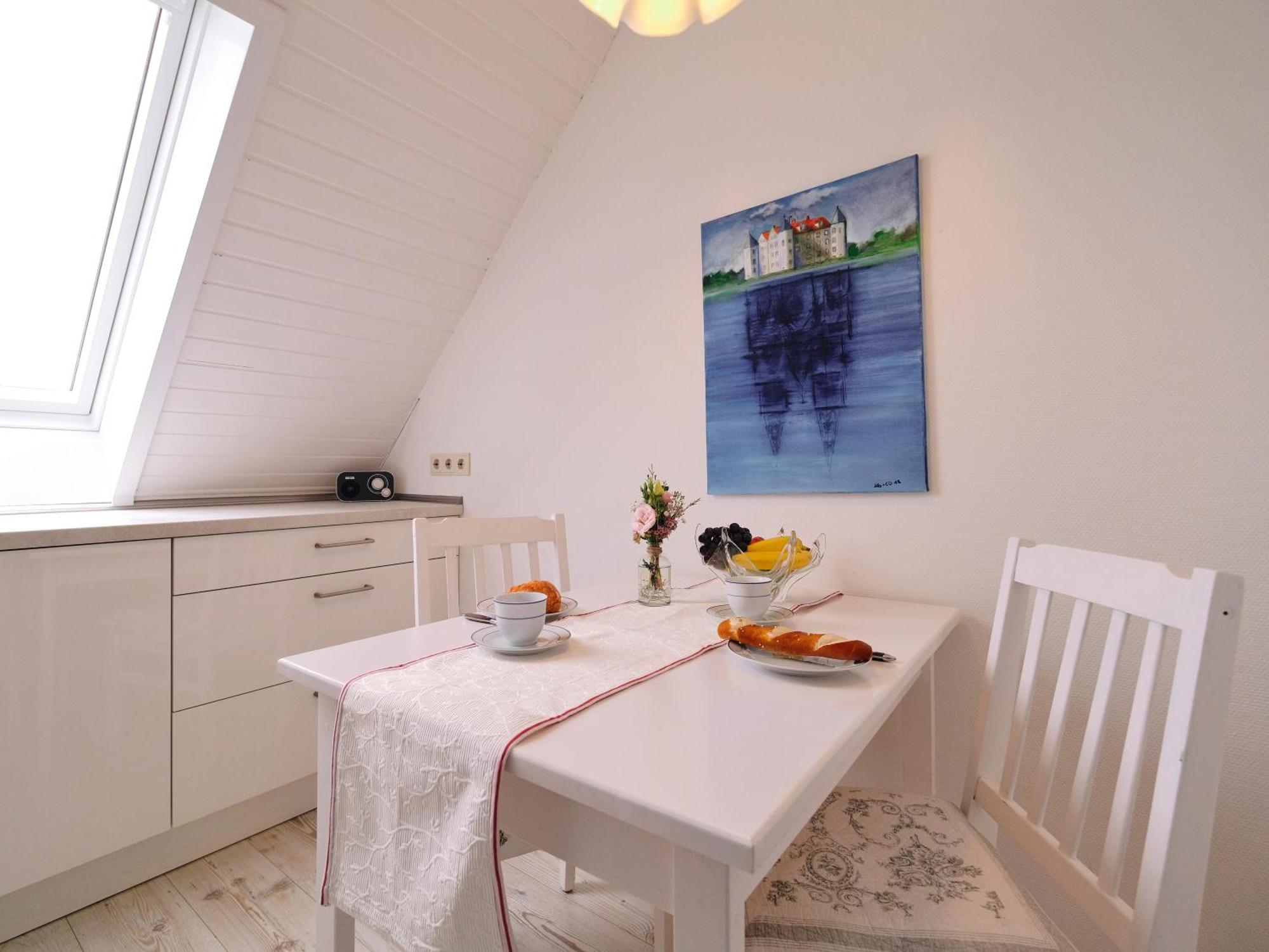 Ruhe und Erholung in schöner Studiowohnung Glücksburg Exterior foto